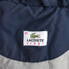 ラコステ スポーツ バイカラー ナイロンジャケット ブルゾン ロゴパッチ ネイビー/グレージュ