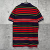 ポロ ラルフローレン ロゴ 刺繍 ボーダー柄 半袖ポロシャツ マルチカラー