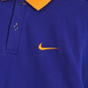 Nike Swoosh 徽标短袖 Polo 衫 蓝紫/橙