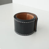 ロエベ アナグラム レザー マグネット バングル ブラック - NEWSED