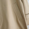 Yves Saint Laurent Vintage Wool Balmacaan Coat Long Coat Beige