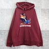 Maison Kitsuné x Barbour Chillax Fox Hoodie Parka Bordeaux