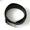 Prada belt in black leather