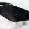 Prada Pocono Tessuto Nylon Shoulder Bag with Triangle Logo in Black