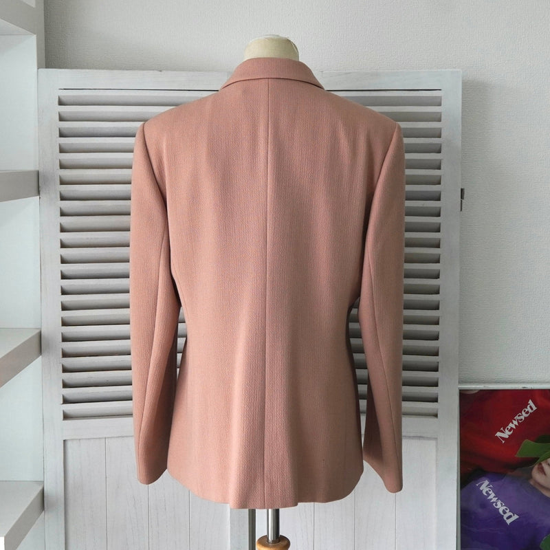 プラダ ウールジャケット コート レディース ピンクベージュ - NEWSED