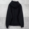 Stüssy 徽标刺绣黑色连帽衫