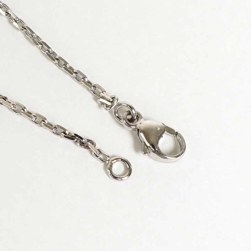 エルメス イリアード シェーヌダンクル ネックレス シルバー / ホワイト - NEWSED