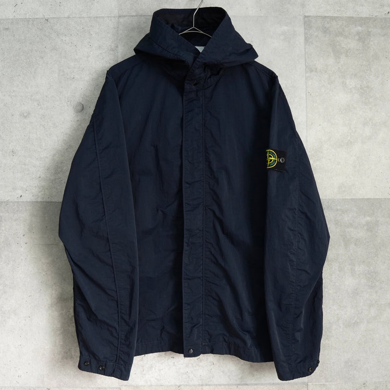 ストーン アイランド ナイロンジャケット ネイビー - NEWSED
