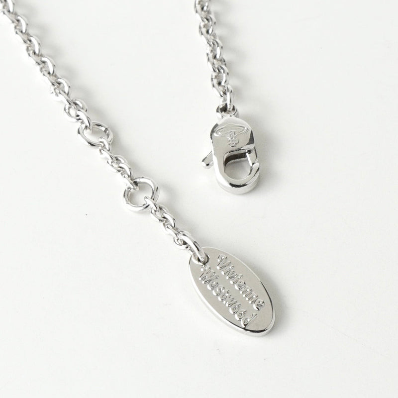 ヴィヴィアン ウエストウッド オーブ メイフェア ラインストーン シルバー ブレスレット - NEWSED