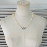 ヴィヴィアン ウエストウッド オーブ ラインストーン パール ネックレス チョーカー - NEWSED