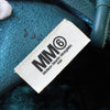 MM6 Maison Margiela 皮革托特包 蓝绿色