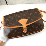 ルイ・ヴィトン モノグラム ソローニュ ショルダーバッグ ブラウン - NEWSED