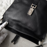 グッチ ジャッキー レザー ワンショルダーバッグ ブラック - NEWSED