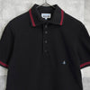 Vivienne Westwood 圆球标志短袖 Polo 衫（黑色和红色）