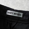 イッセイミヤケ フラワー  ナイロン シングル イージー セットアップ ブラック レディース