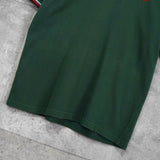 フレッドペリー ロゴ刺繍 半袖ポロシャツ グリーン - NEWSED