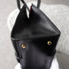 Celine Vintage Star Ball Calf Leather Shoulder Bag in Black
