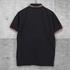 Fred Perry logo embroidered short sleeve polo shirt in grey