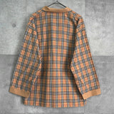 バーバリー ヴィンテージ ノバチェック 長袖シャツ パジャマシャツ ベージュ - NEWSED