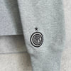 Nike 半拉链徽标连帽衫，灰色