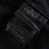 プラダ ロゴパッチ 半袖ポロシャツ ブラック - NEWSED