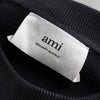アミパリ アミ パリス カレッジロゴ スウェット ブラック