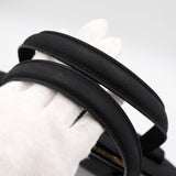 セリーヌ 馬車金具 サルキー ナイロン ハンドバッグ 自立型 ブラック - NEWSED