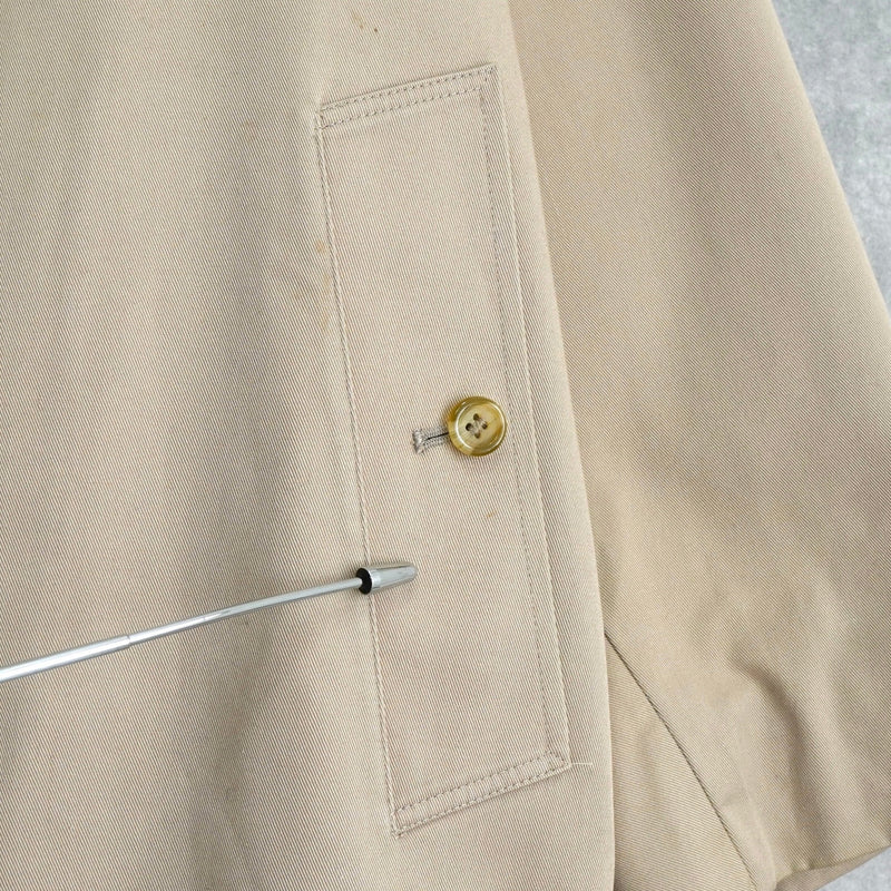 バーバリー ヴィンテージ ノバチェック裏地 ステンカラコート ベージュ - NEWSED