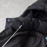 ポロ ラルフローレン ロゴ 刺繍 ダウンジャケット スモールポニー ブラック - NEWSED