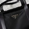 Prada 黑色尼龙托特包