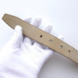 サルバトーレ・フェラガモ ガンチーニ レザー ベルト ゴールド / キャメル レディース - NEWSED