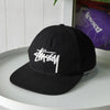 ステューシー ロゴ キャップ ブラック