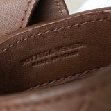 ボッテガ ヴェネタ イントレチャート レザー マルチケース ブラウン - NEWSED