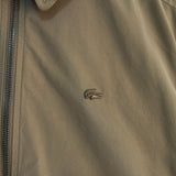 ラコステ ロゴパッチ ブルゾン カーキ ベージュ - NEWSED