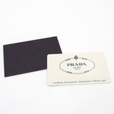 プラダ ポコノ テスート ナイロン リボン ハンドバッグ ブラック - NEWSED