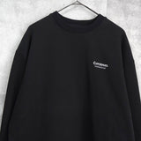 カバーナット ロゴ スウェット ブラック - NEWSED