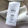 Ami Paris Heart Logo Sweatshirt in Greige