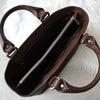Celine Boogie Bag Leather Handbag Brown