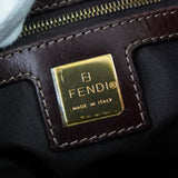 フェンディ マンマバケット ズッキーノ コーディングキャンバス ワンショルダーバッグ キャメル - NEWSED