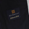Givenchy logo embroidered liner vest and navy coat