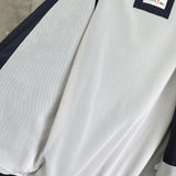 ラコステ ナイロン スタジャン ブルゾン ロゴパッチ ネイビー - NEWSED