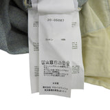 サカイ ロゴボタン ワイドシルエット カットオフ デニムパンツ インディゴ レディース - NEWSED