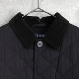 ポロ ラルフローレン コーデュロイ襟 キルティングジャケット ブラック メンズ - NEWSED