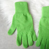 アミパリ アミ パリス ハートロゴ ウール 手袋 グローブ グリーン メンズ