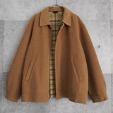 ラコステ メタルロゴバッジ ウールコート チェスターコート チェック柄裏地 キャメル - NEWSED