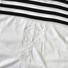 Loewe 女士白色 Anagram 条纹短袖上衣
