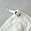 Ami Paris Heavyweight Painted Work Pants, Ivory