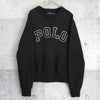 Polo Ralph Lauren College Logo Sweatshirt Black