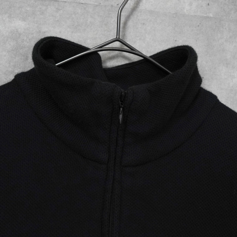 ラルフローレン ロゴ ハーフジップ スウェット ブラック - NEWSED