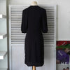 ルイ ヴィトン パフスリーブ シフォン ワンピース ブラック
